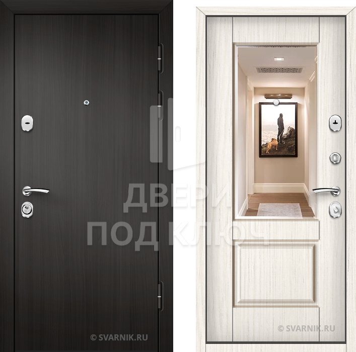 Металлическая внутренняя дверь в дом ДПК-1606